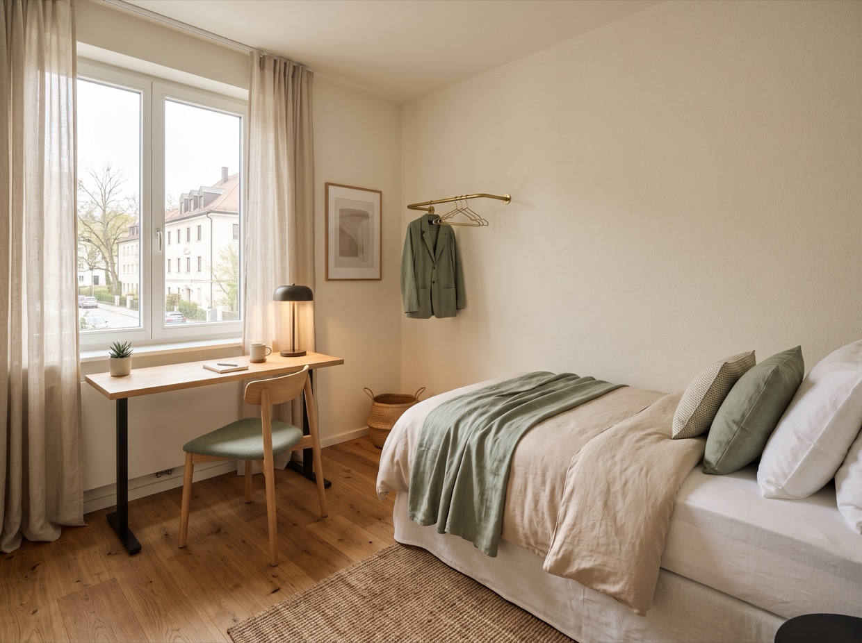 Einzel-Apartment mit Arbeitsplatz